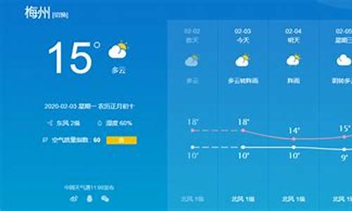 梅州一周天气预报七天查询_梅州一周天气预