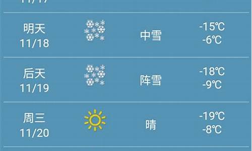 黑龙江天气预报15天查询结果_黑龙江一周天气预报七天