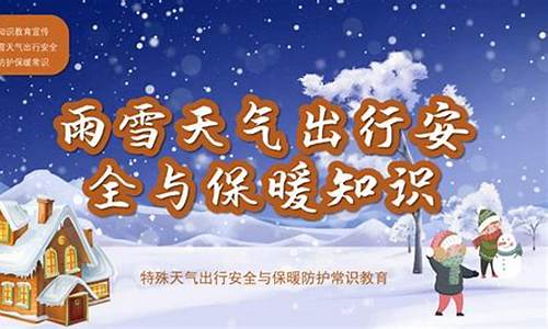 雨雪天气出行_雨雪天气出行安全指南