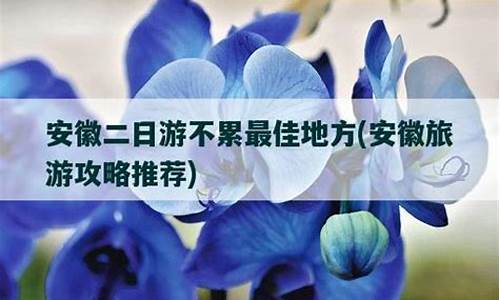 安徽二日游不累最佳地方_安徽省二日游最佳地方