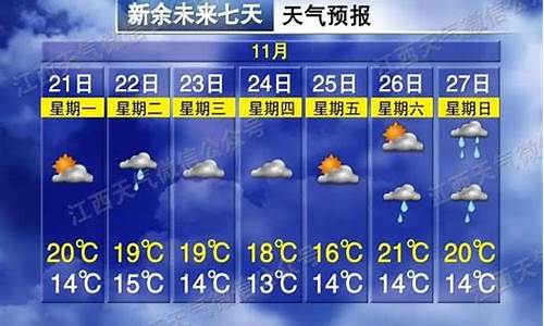 新余天气预报15天准确一览表今天查询_新余天气预报15天准确