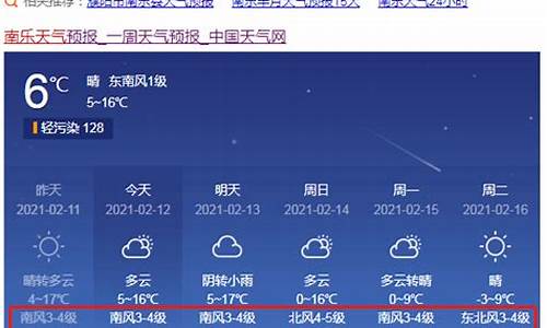 南乐天气预报_南乐天气预报24小时查询