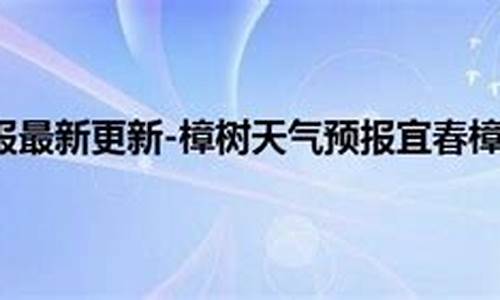 樟树市天气预报15天查询_樟树市天气预报实时最新